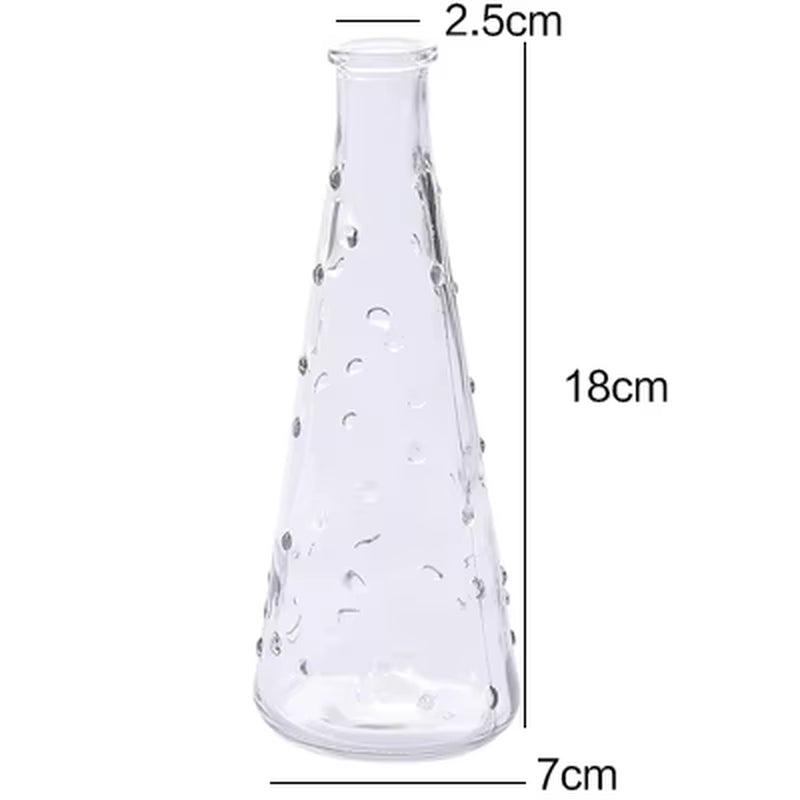 Hydroponic Plants Vase Simple Creative Glass Vase Home Decorative Table Transparent Flower Vase